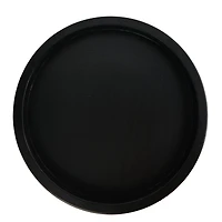 Hello Honey® 16" Decorative Round Wood Tray with Hobnail Edge