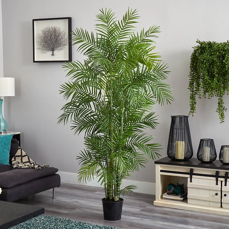 6ft. Potted Areca Silk Palm Tree
