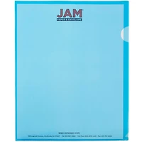 JAM Paper 9" x 11.5" Plastic Sleeve Page Protectors