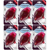 Scrapbook Adhesives by 3L® E-Z Runner® Permanent Strips Refillable Dispensers, 6ct.