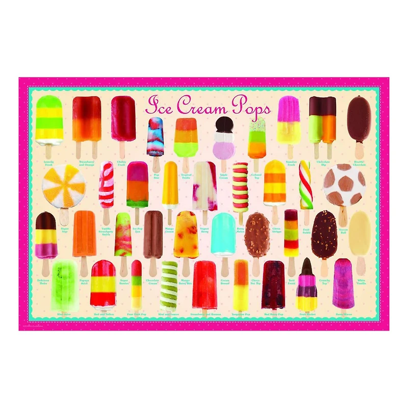 Play & Make Ice Cream Pops 100 Piece Puzzle