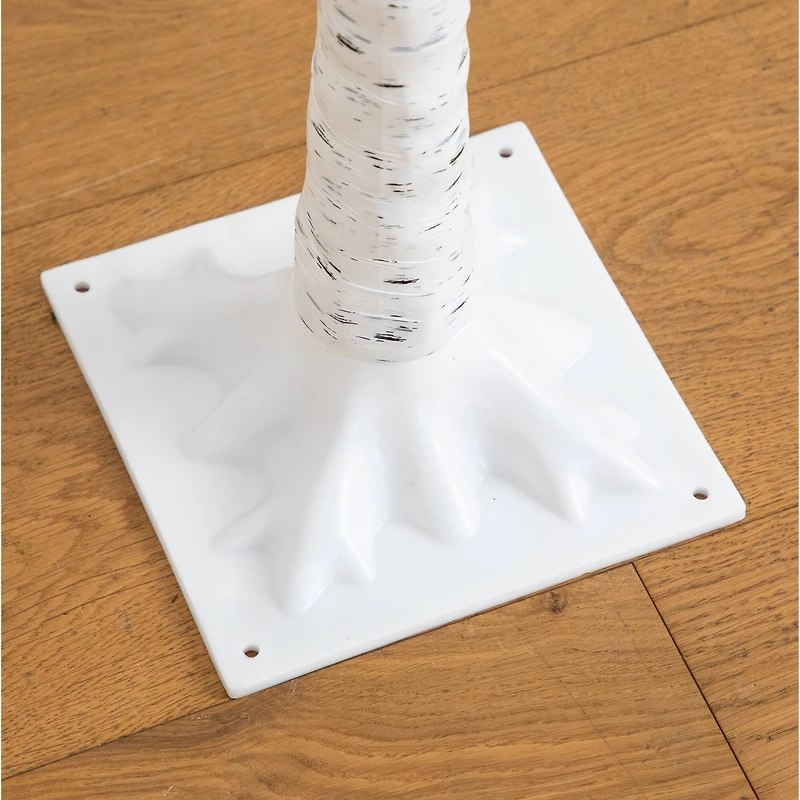 5ft. Pre-Lit Artificial Valentine's Day Twig Tree with 72 Heart Shaped LED Lights and Red Berries