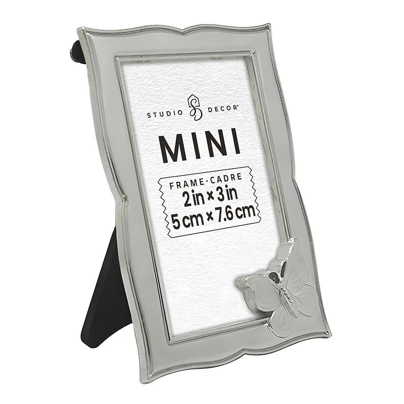 Mini Silver Buttefly Frame by Studio Décor®