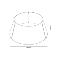 Glitzhome® 26" Metal Tree Collar