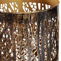 Set of 3 Metal Eclectic Lantern, 6", 9