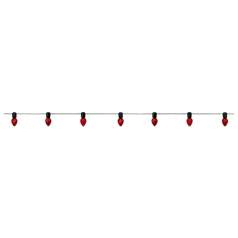 Mini Red Bulb Garland by Ashland®