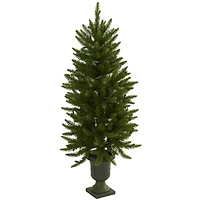 4ft. Pre-Lit Artificial Christmas Tree, Clear LED Lights