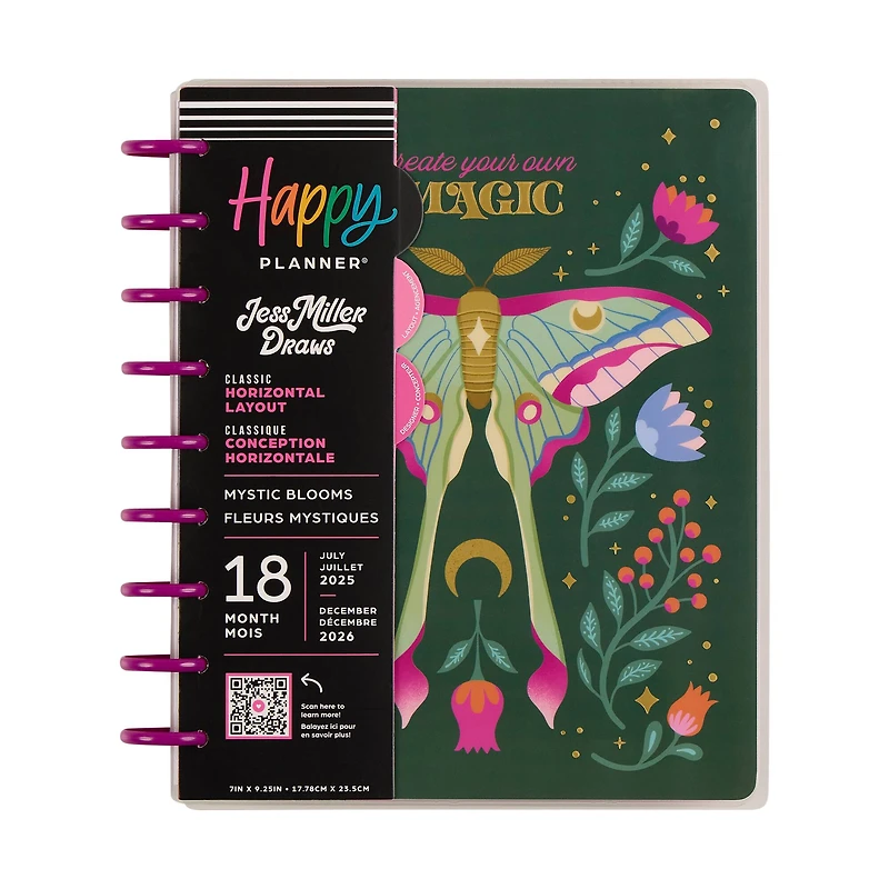 The Classic Happy Planner® Mystic Blooms