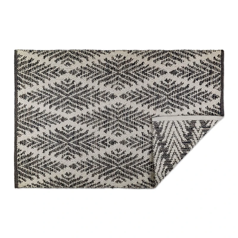 DII® Gray Diamond Hand-Loomed Rug, 2ft. x 3ft.