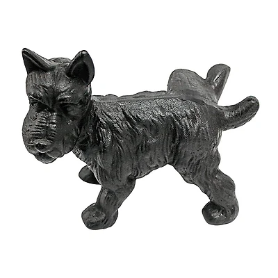 Design Toscano 7" Naughty Scotty Dog Die-Cast Iron Bookend & Doorstop