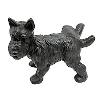Design Toscano 7" Naughty Scotty Dog Die-Cast Iron Bookend & Doorstop