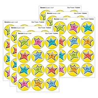 TREND Enterprises® Star Power, Banana scent Scratch 'n Sniff Stinky Stickers®, 48 Per Pack, 6 Packs total of 288