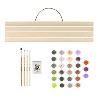 16" x 20" Cat with Lavender Paint-by-Number Kit by Artist's Loft®