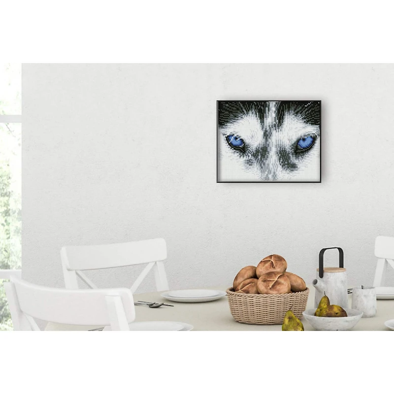 Diamond Dotz® Intermediate Mystic Husky Pre-Framed Diamond Painting Kit