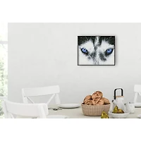 Diamond Dotz® Intermediate Mystic Husky Pre-Framed Diamond Painting Kit