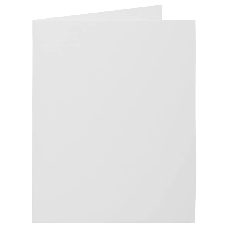 Strathmore A2 Bright White Wove Blank Foldover Cards, 25ct.