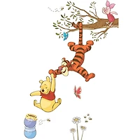RoomMates Winnie The Pooh Swinging For Honey Decals
