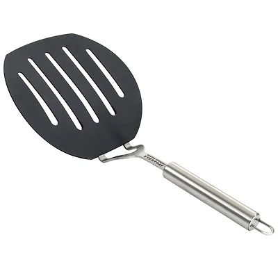 Martha Stewart Everyday Gray Nylon Slotted Pancake Turner