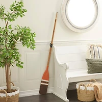 Coastal Brown and Orange Wood Oar Wall Art, 61" x 6" x 2"