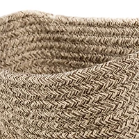 Honey Can Do Champagne Nested Linen Basket Set