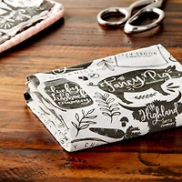 Black & White Farmhouse Cotton Fabric Bundle by Loops & Threads™