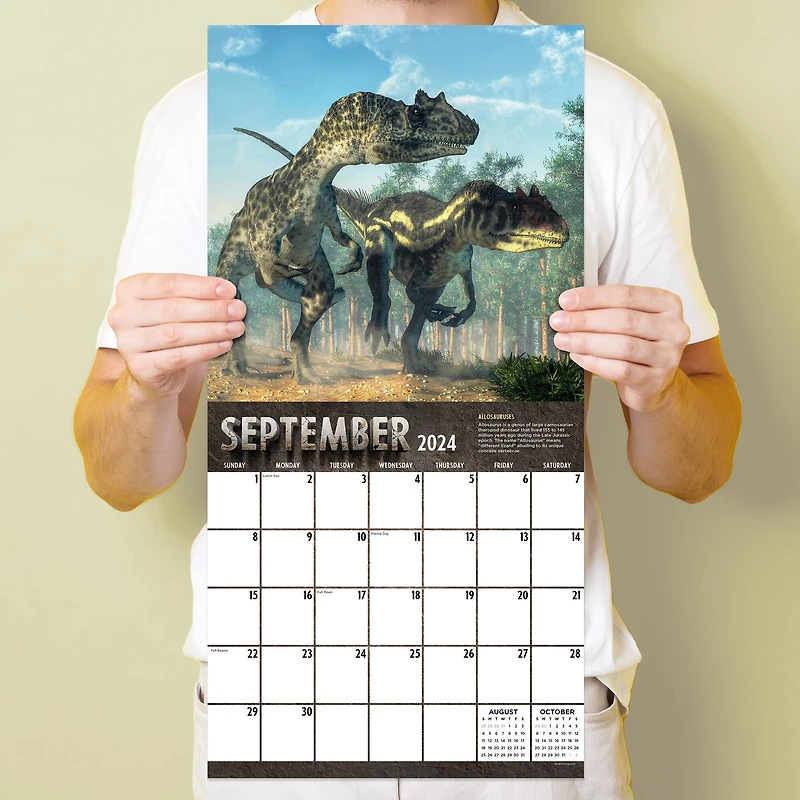 TF Publishing Dinosaurs Wall Calendar