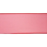 4" x 10yd. Sheer Wired Ribbon by Celebrate It® Specialty