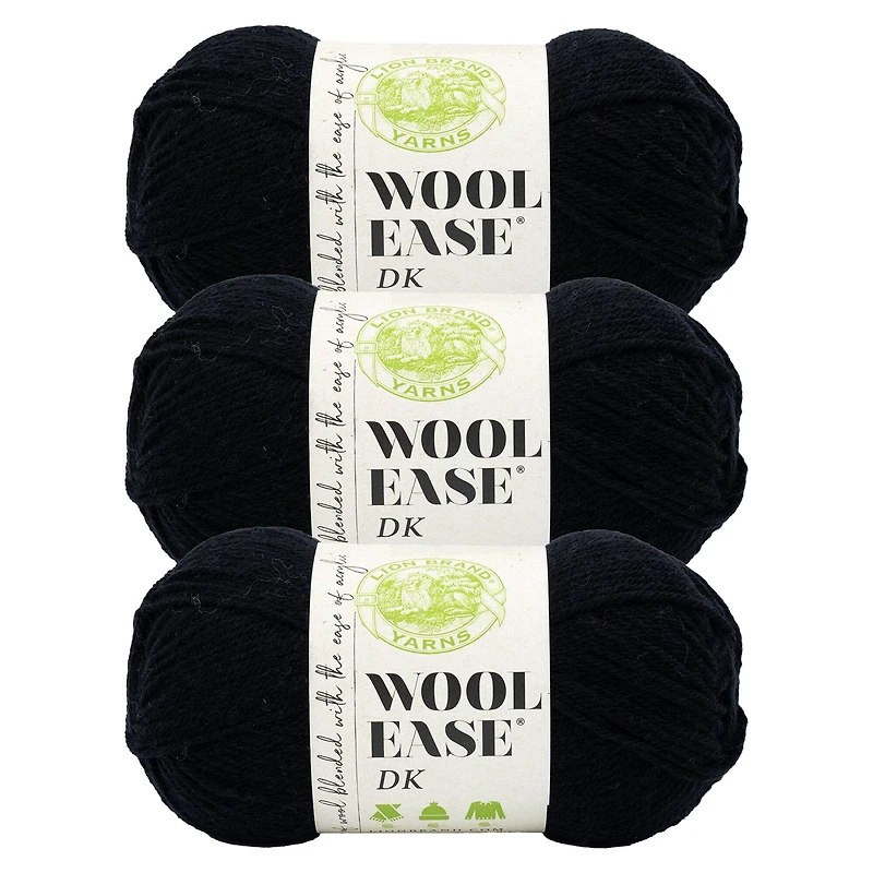 3 Pack Lion Brand® Wool-Ease® DK Yarn