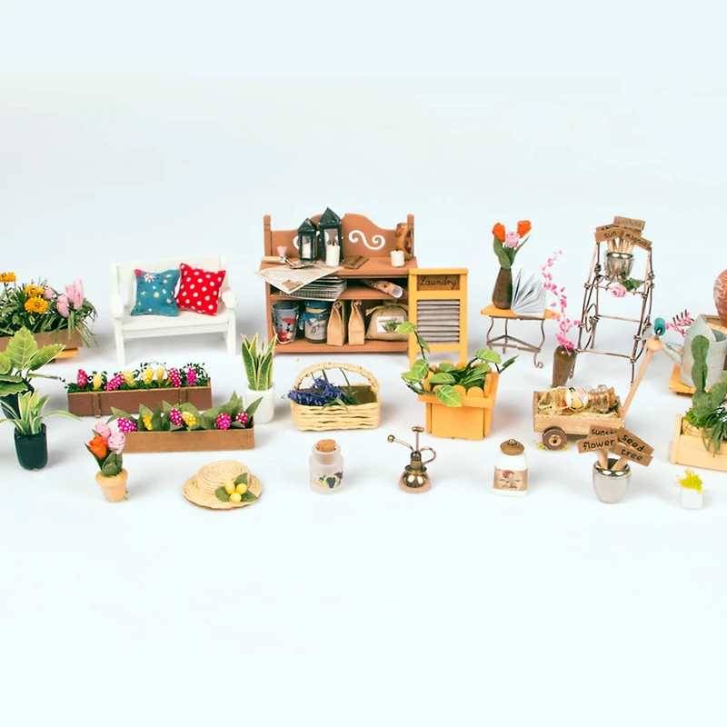 Rolife® Miller's Garden DIY Miniature House Kit