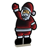 22.5" Waving Santa Ekko Light Display