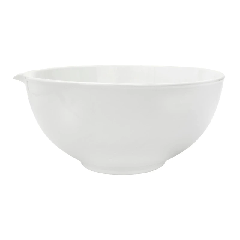 Hello Honey® 16" Antique White Reproduction Ceramic Batter Bowl