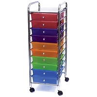 Storage Studios Home Center 10 Drawer Rolling Cart
