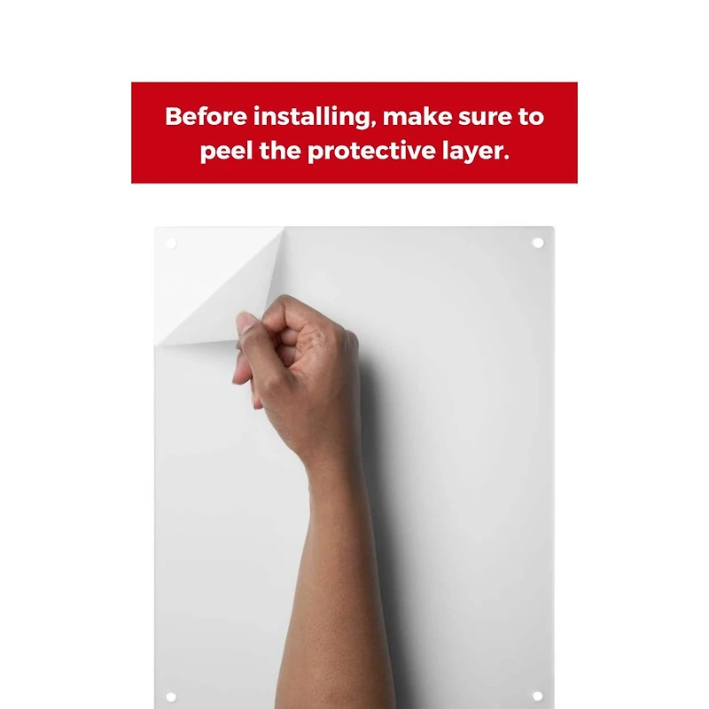 Cool Modern Frames Clear Acrylic Float Frame with Gold Hardware