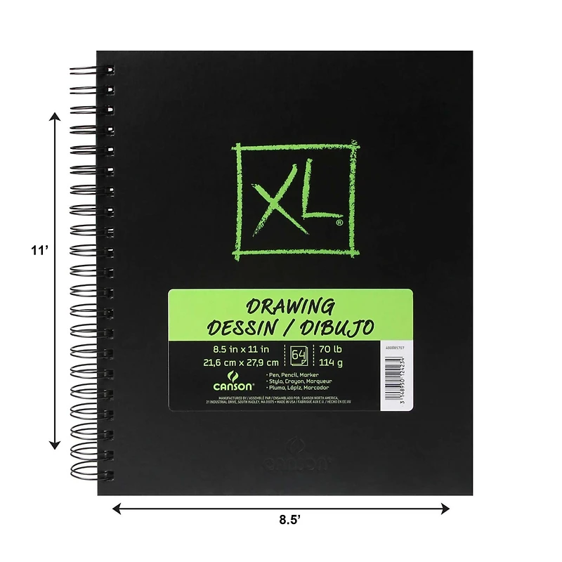 Canson® XL® Drawing Book, 8.5" x 11"