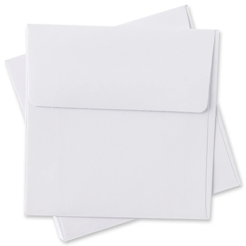 White Blank Envelopes by Recollections™, 3.25" x 3.25"