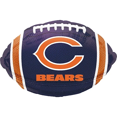 17" Chicago Bears Football Foil Balloon