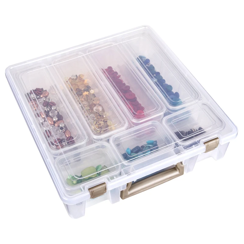ArtBin® 15.25" Super Satchel Storage Box with XL Bins