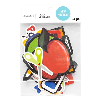 School Die Cut Stickers by Recollections™