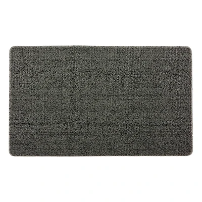 Heathered Black Tufted Loop Textilene Mat