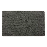 Heathered Black Tufted Loop Textilene Mat