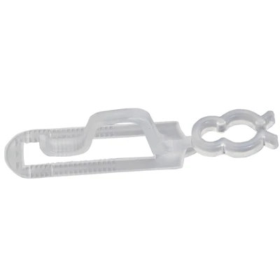 60ct. Clear Omni All-In-One Universal Gutter & Shingle LED Christmas Light Clips