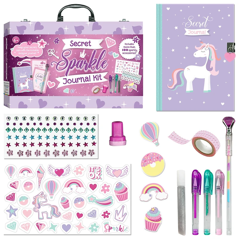 Hinkler Kaleidoscope Secret Sparkle Journal Kit