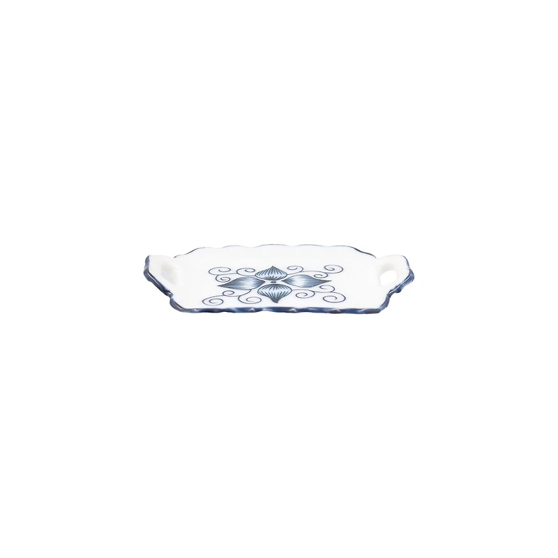 Miniature Blue & White Platter by Make Market®