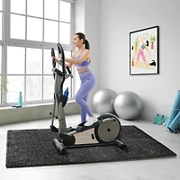 Sorbus 6ft. Blue Exercise Mat Tile Set