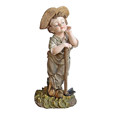 Design Toscano 20" Farmer Frank Garden Statue