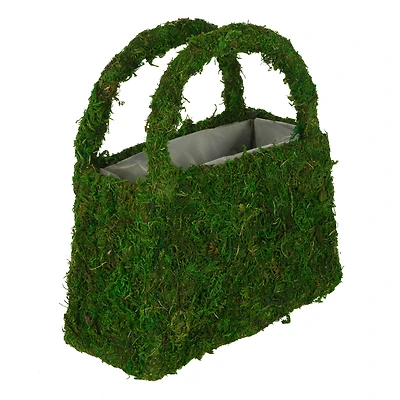 9" Green Decorative Moss Purse by Ashland®