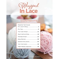 Leisure Arts® Knit Wrapped in Lace Book