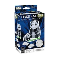 BePuzzled® Original 3D Crystal Puzzle™ Panda & Baby 50 Piece Puzzle
