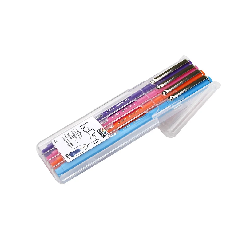Marvy® Uchida LePen® Extra Fine 4 Brilliant Pen Set