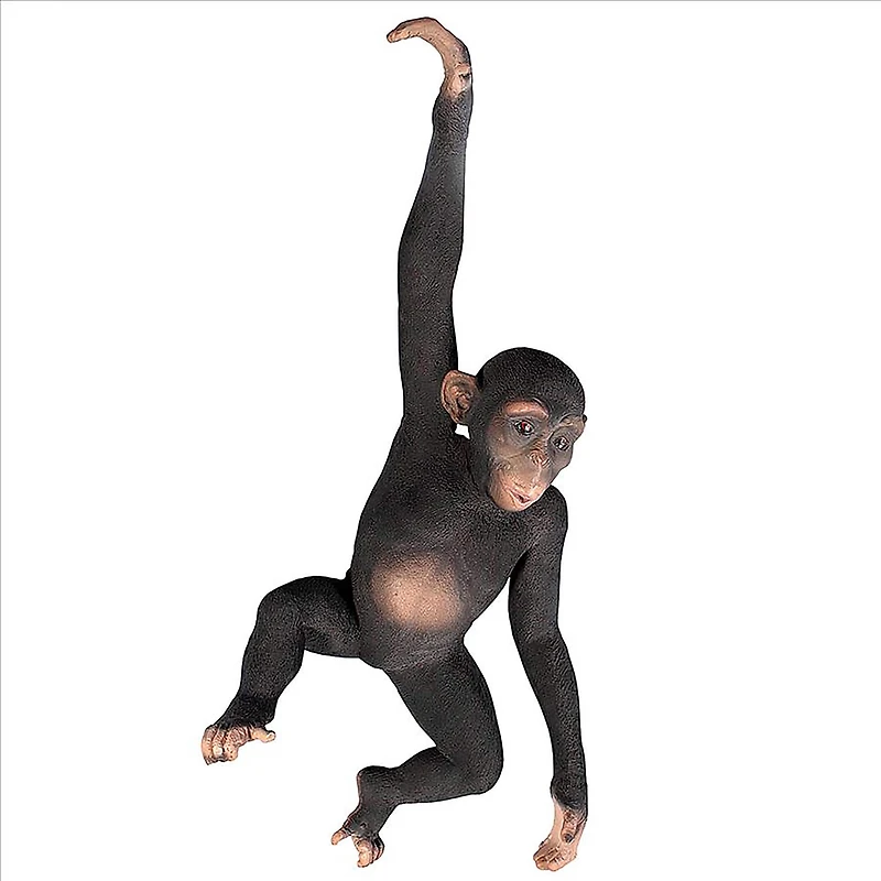 Design Toscano 37" Hanging Jungle Monkey Statue